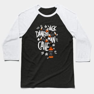 JD Man Cave Baseball T-Shirt